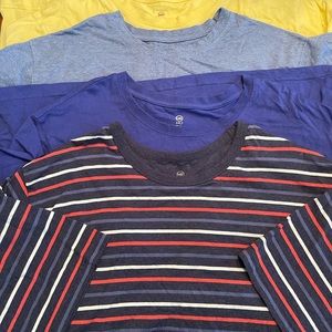 Lot of 4 men’s cotton t-shirts 3XL Harbor Bay Co.